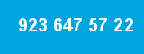 923 647 57 22 923 647 57 22